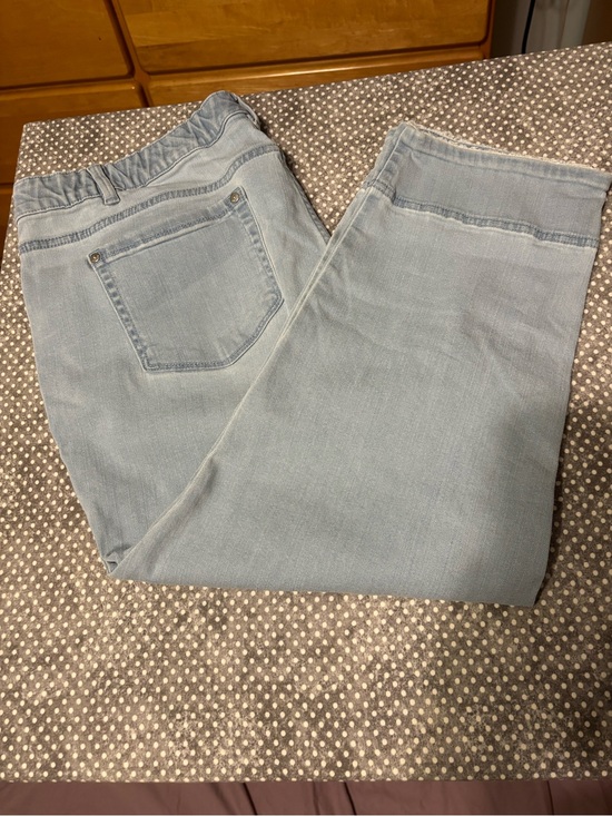 J. Jill Denim - J.Jill Light Blue denim cropped